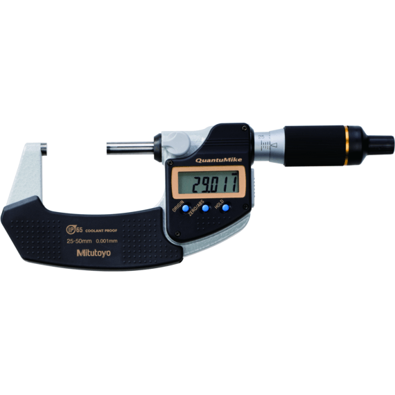 Mitutoyo 293-141-30 Digital Micrometer 25-50mm (Quantumike) - KHM Megatools Corp. Main image