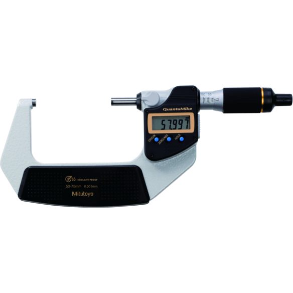 Mitutoyo 293-142-30 Digital Micrometer 50-75mm (Quantumike) - KHM Megatools Corp. Main image