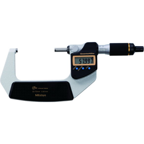 Mitutoyo 293-147-30 Digital Micrometer 50-75mm (Quantumike) - KHM Megatools Corp. Main image