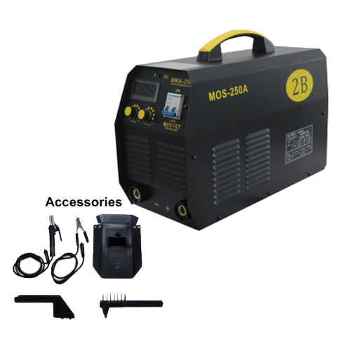 2B MOS-250A MMA-250 Industrial Type Inverter Welding Machine (Full Weld) - ToolsSavvy.ph Main image