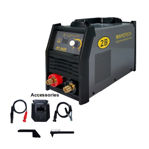 2B RT-S420 IGBT Inverter MMA Welding Machine (Rapidtech Series) - ToolsSavvy.ph