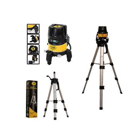 2B SLLT-01120 5-Line Self Leveling Line Laser with Tripod - ToolsSavvy.ph