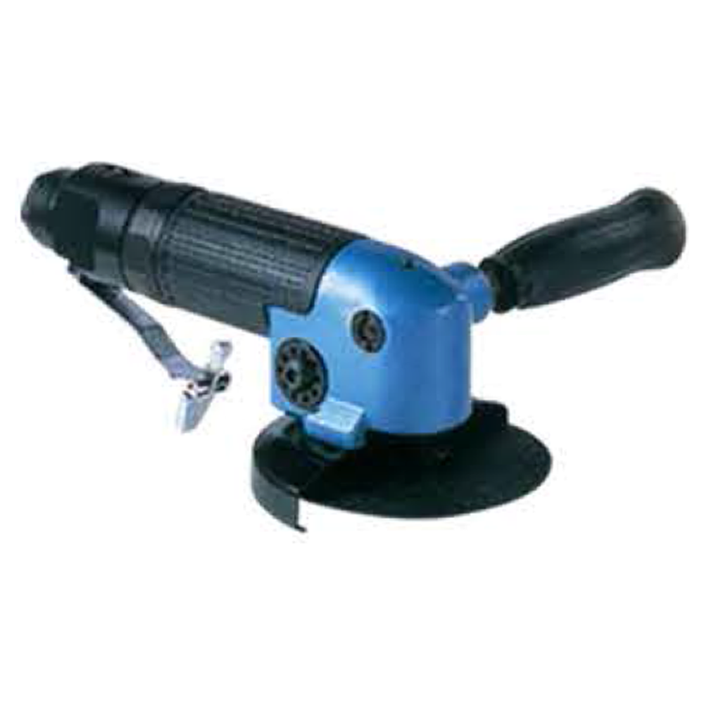 Toku TAG-40FLH Pneumatic Angle Grinder 4" (Side Handle & Lever Type) | Toku by KHM Megatools Corp. Main image