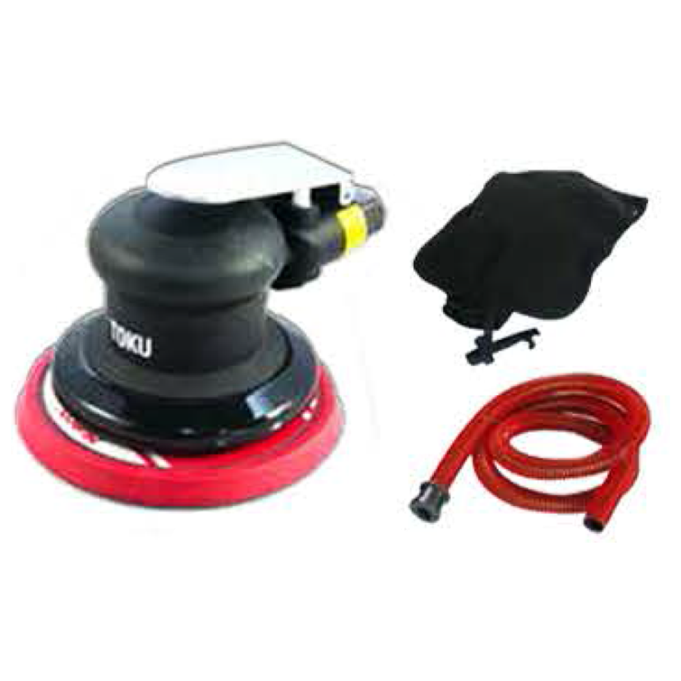 Toku ES-680G5 Pneumatic Air Orbital Sander 5" with Vacuum | Toku by KHM Megatools Corp. Main image