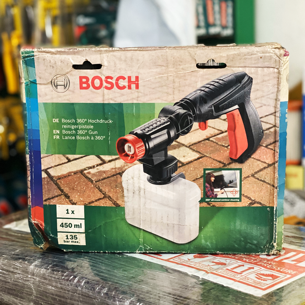 Bosch 360 Degrees Short Gun Nozzle Accessory for AQT Pressure Washers (Damaged Box)