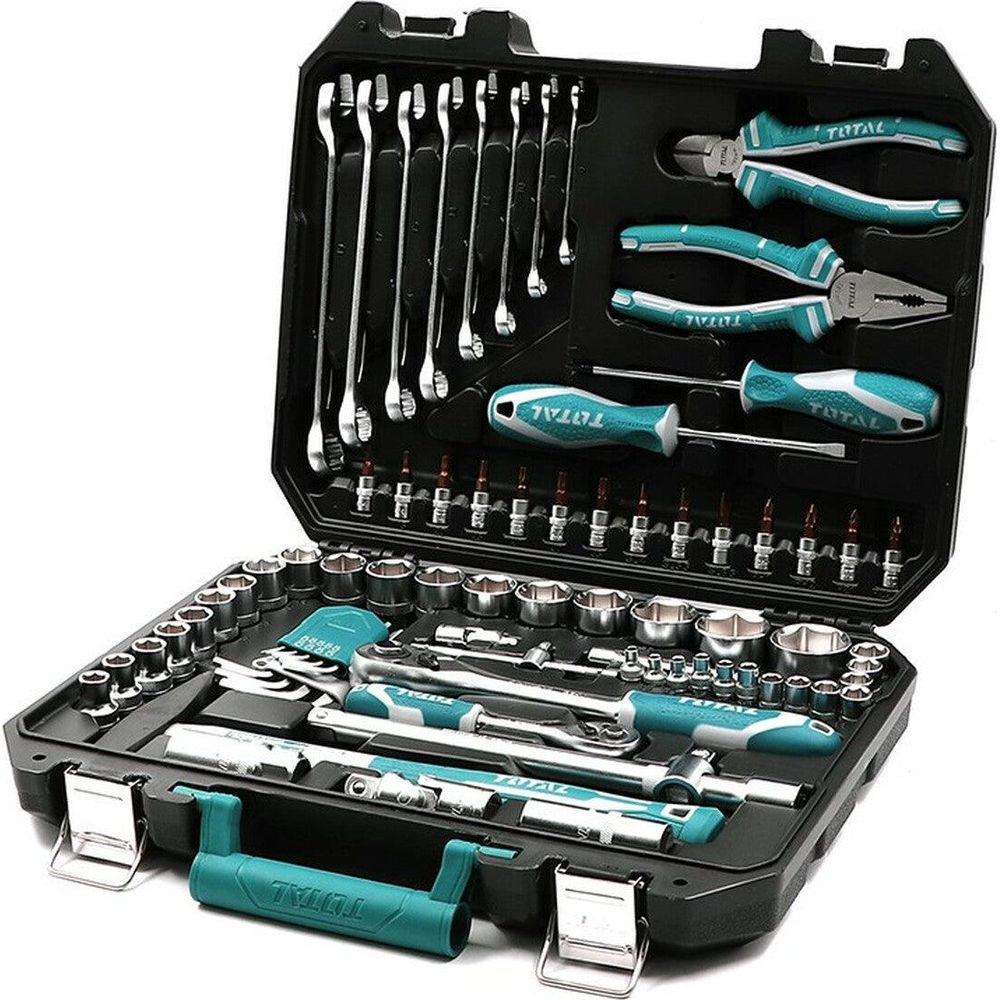 Total THKTHP21006 100 pcs Hand Tools Set - KHM Megatools Corp.