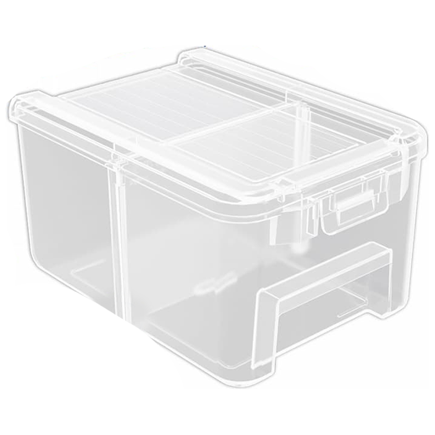 Wadfow WTB8333 Transparent Storage Bins Set 3Pcs | Wadfow by KHM Megatools Corp. Main image
