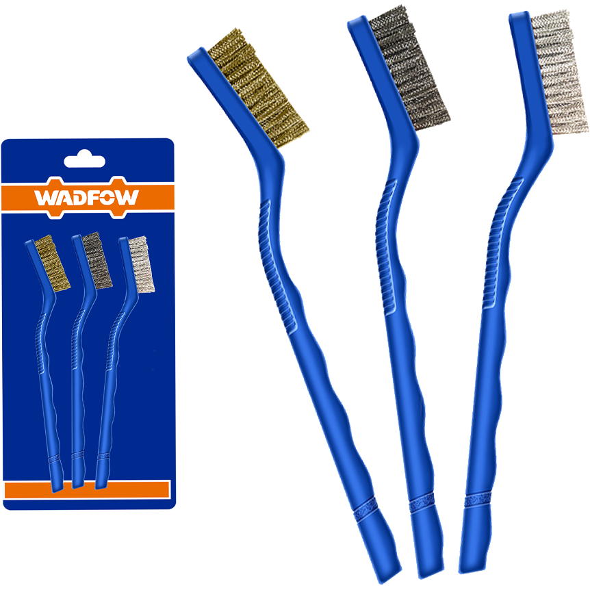 Wadfow WBH3607 Abrasive Brush Set 3Pcs | Wadfow by KHM Megatools Corp. Main image