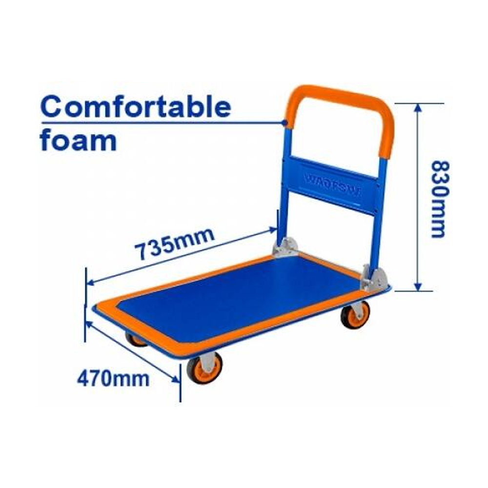 Wadfow WWB1315 Foldable Platform Hand truck 150Kg | Wadfow by KHM Megatools Corp. Main image