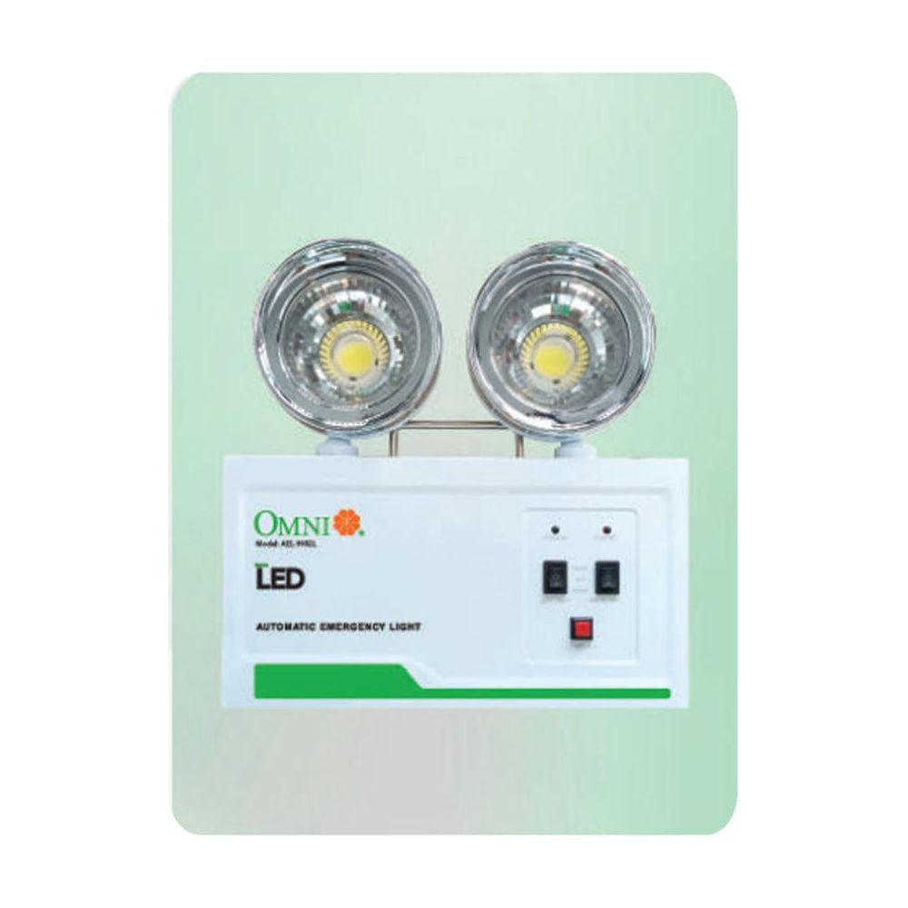 Omni AEL-9032L Automatic Emergency Light 2x3W - KHM Megatools Corp. Main image