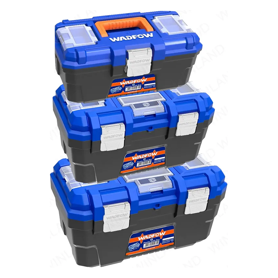 Wadfow WTB4103 Plastic Tools Boxes Set (Metal Buckle) | Wadfow by KHM Megatools Corp. Main image