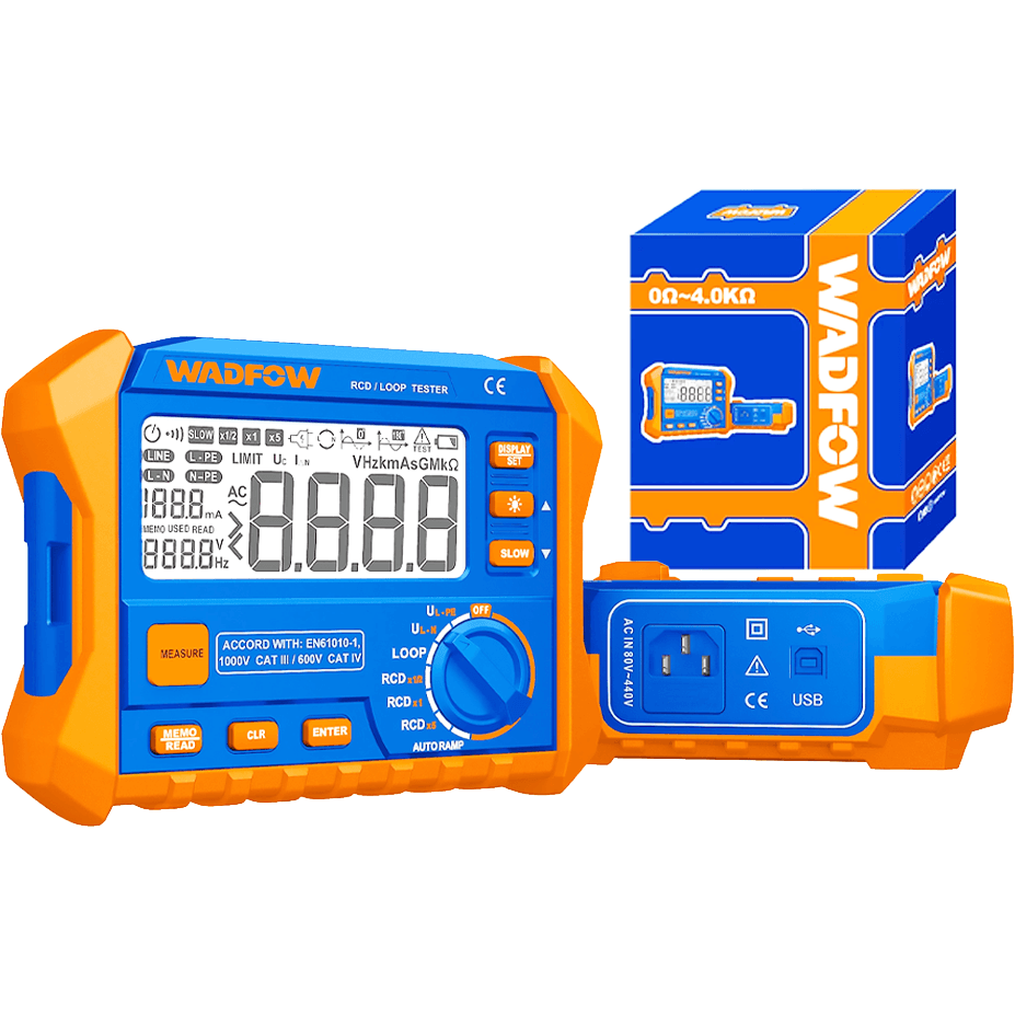 Wadfow WDM9506 RCD/Loop Tester - KHM Megatools Corp. Main image