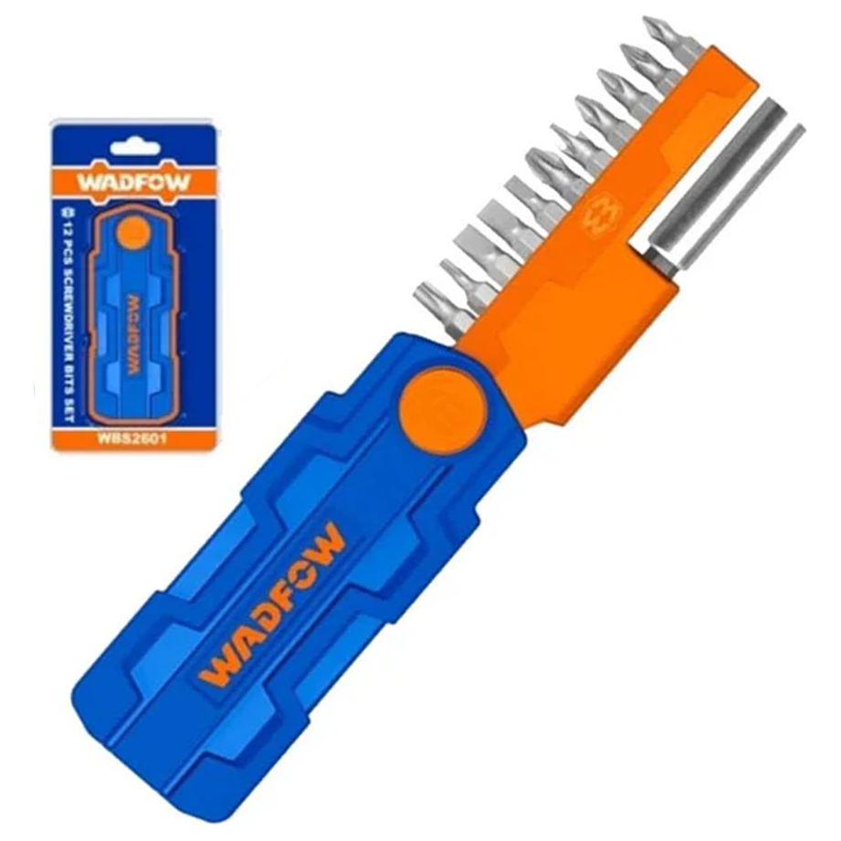 Wadfow WBS2601 Screwdriver Bit Set 12Pcs | Wadfow by KHM Megatools Corp. Main image