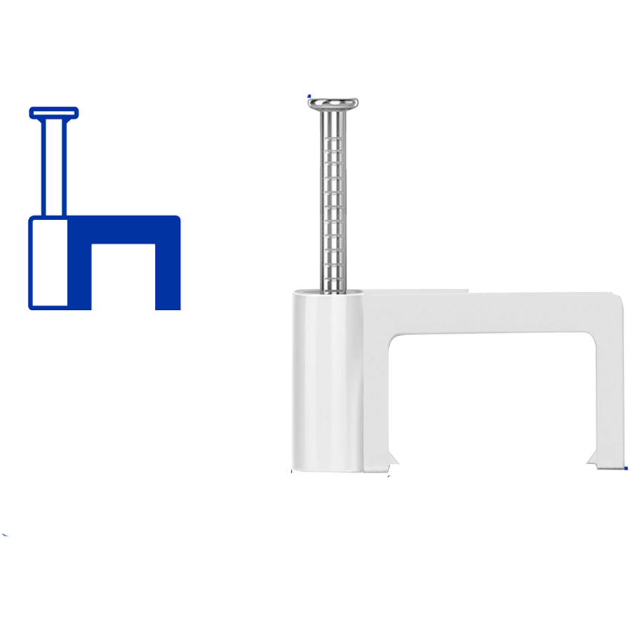 Wadfow Cable Clips (Square) | Wadfow by KHM Megatools Corp. Main image