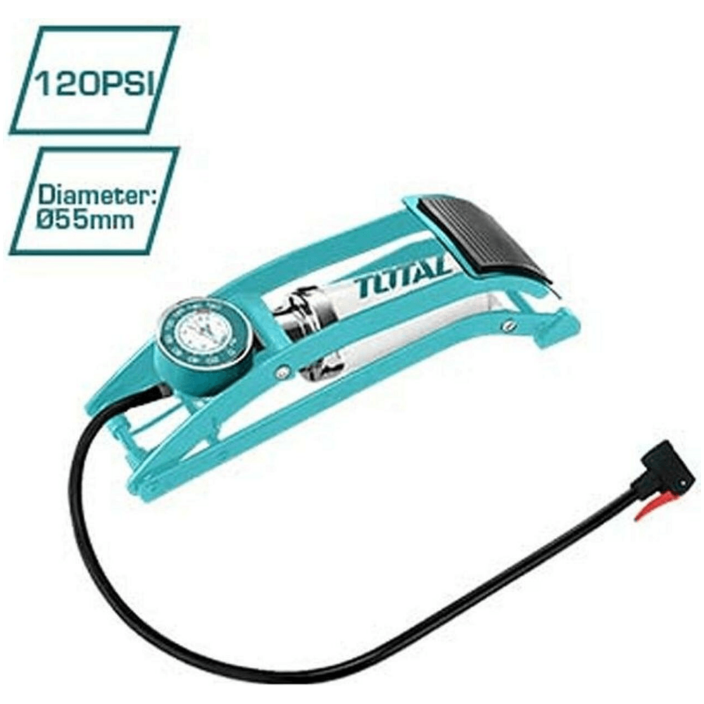Total TMPP5511 Bicycle Foot Air Pump - KHM Megatools Corp. Main image