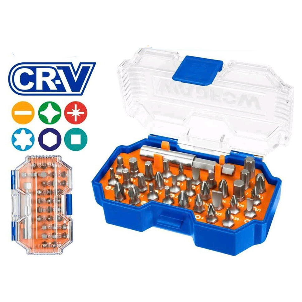 Wadfow WBS3B32 Screwdriver Bit Set 32Pcs | Wadfow by KHM Megatools Corp. Main image