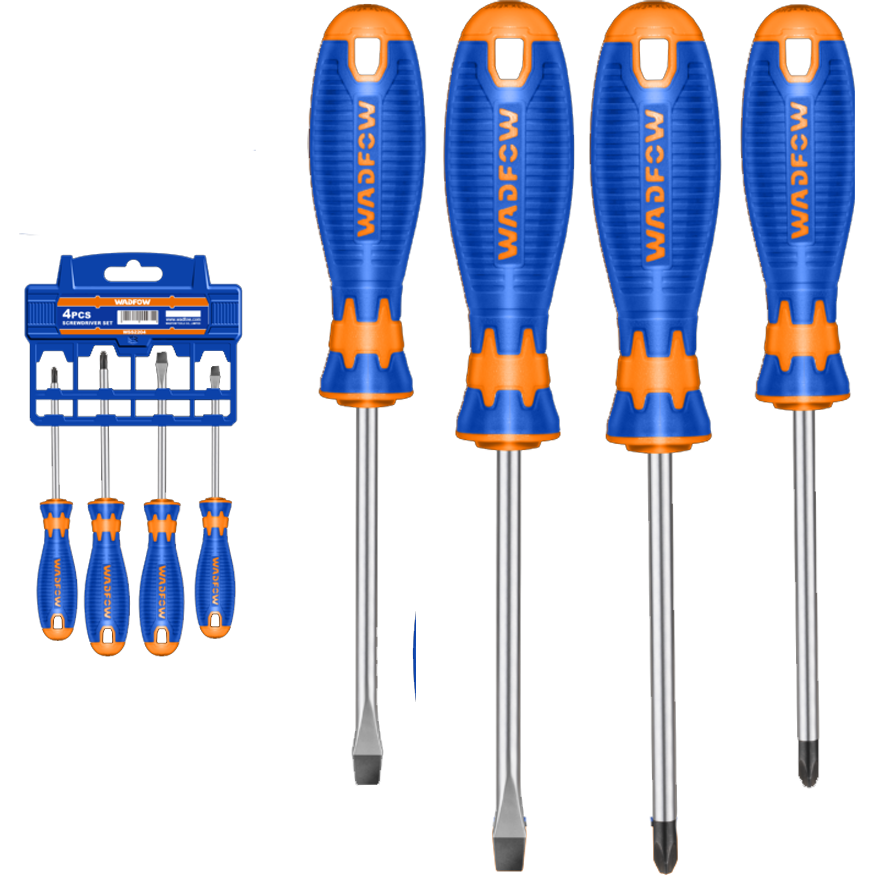 Wadfow WSS120 Screwdriver CR-V 4Pcs Set | Wadfow by KHM Megatools Corp.