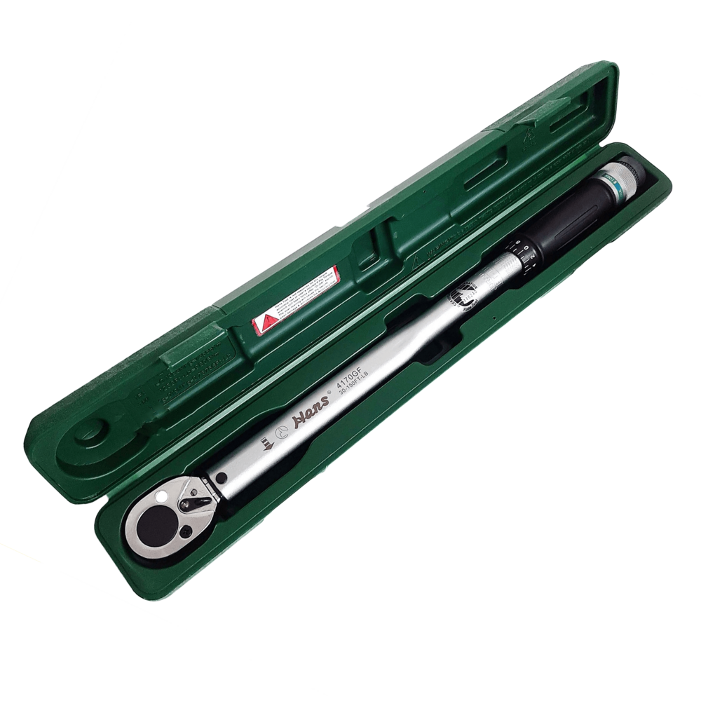 Hans 4170GF Micro Click Torque Wrench 1/2" Drive x 30-150 ft.lb / 21" - KHM Megatools Corp. Main image