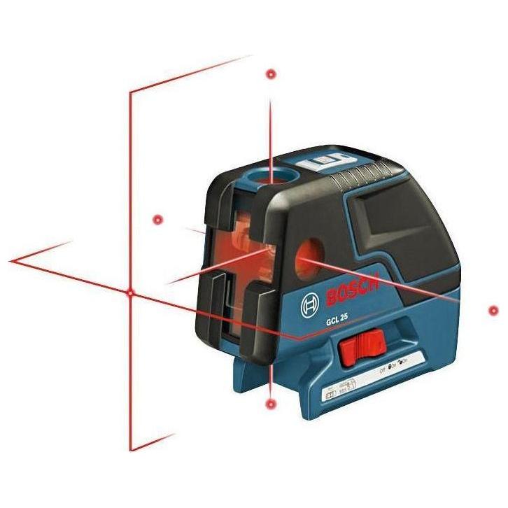Bosch GCL 25 Five Point Laser With Cross Line Level - Goldpeak Tools PH Bosch Main image