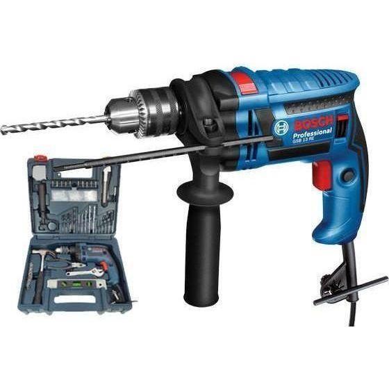 Bosch GSB 13 RE Impact Drill + Handtools with Accessories - Goldpeak Tools PH Bosch Main image