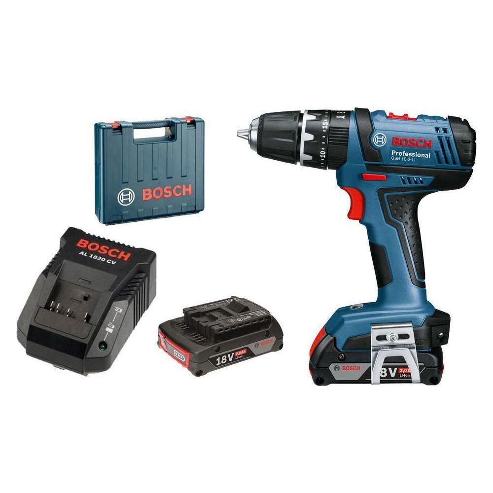 Bosch GSB 18-2 -Li Cordless Impact Drill - Driver - Goldpeak Tools PH Bosch