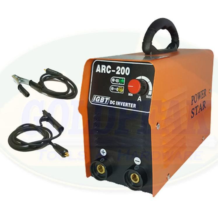 Powerstar ARC 200A DC Inverter Welding Machine - Goldpeak Tools PH Powerstar