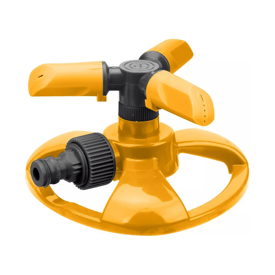 Ingco HPS23602 Plastic 3 Arm Rotary Sprinkler - KHM Megatools Corp. Main image