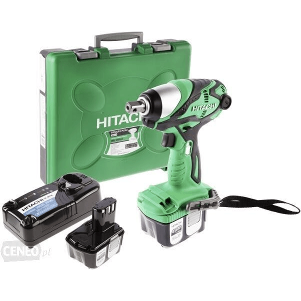 Hitachi WR14DL 14.4V Cordless Impact Wrench 1/2" Drive 200Nm [Kit] - KHM Megatools Corp. Main image