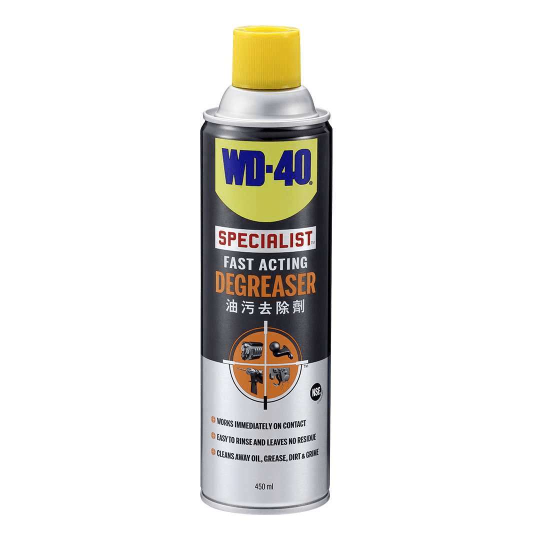 WD-40 Fast Acting Degreaser / Degreaser Foaming Spray 450ml (WDSPLD450) - KHM Megatools Corp.