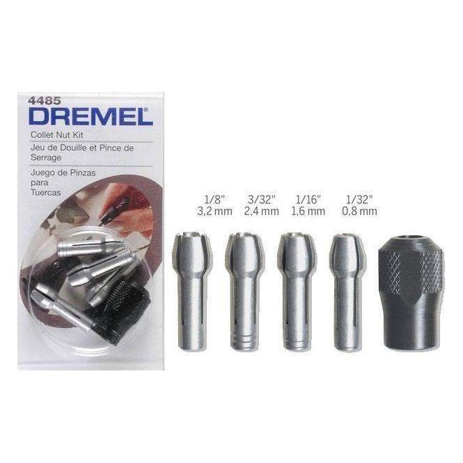 Dremel 4485 Quick Change Collet Nut Set - Goldpeak Tools PH Dremel Main image