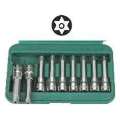 Hans 46025-49 1/2" Drive 9pcs Tamperproof Torx Bit Socket Wrench Set | Hans by KHM Megatools Corp.