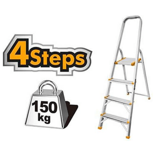 Ingco Household Aluminum A-Type Ladder Secondary image