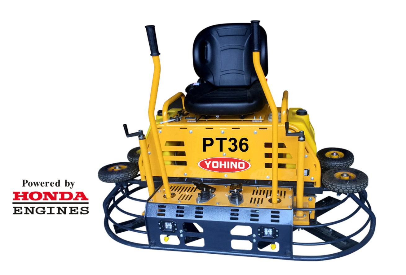 Yohino YPT-36 Engine Power Trowel [Ride On Type] (Honda Engine) - ToolsSavvy.ph