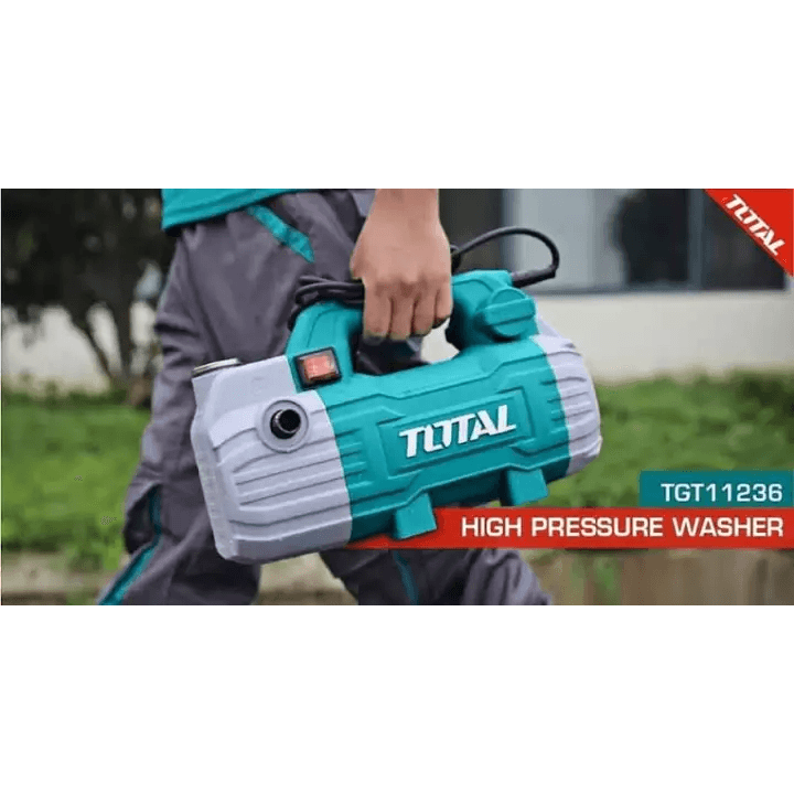Total TGT11236-5 Portable High Pressure Washer (Induction Type) 1500W Secondary image