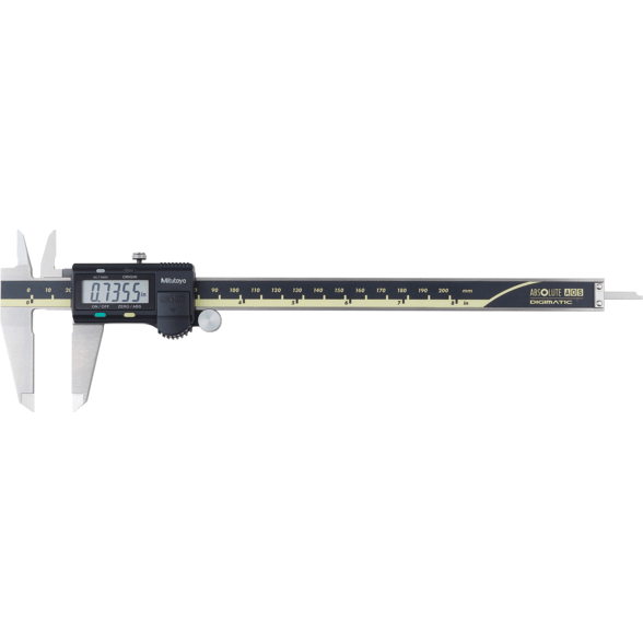 Mitutoyo 500-197-30 Digital ABS AOS Caliper 8"/200mm [MyCal E-Z] - KHM Megatools Corp. Main image