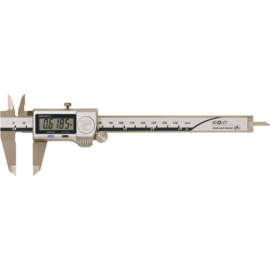 Mitutoyo 500-752-20 Coolant Proof Digimatic (Digital) Caliper 'IP67 Absolute' 6"/150mm - KHM Megatools Corp. Main image