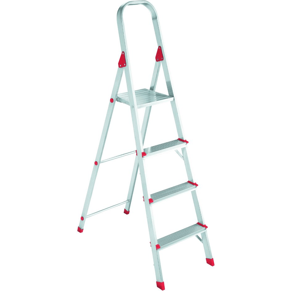 Louisville L2346 Aluminum Euro Platform Utility Step Ladder / A-Type Ladder (200 lbs) - KHM Megatools Corp. Main image