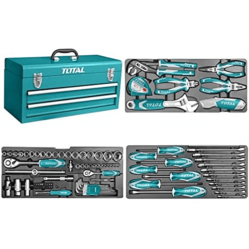 Total THPTCS70971 97pcs Hand Tools Chest Set | Total by KHM Megatools Corp. Main image