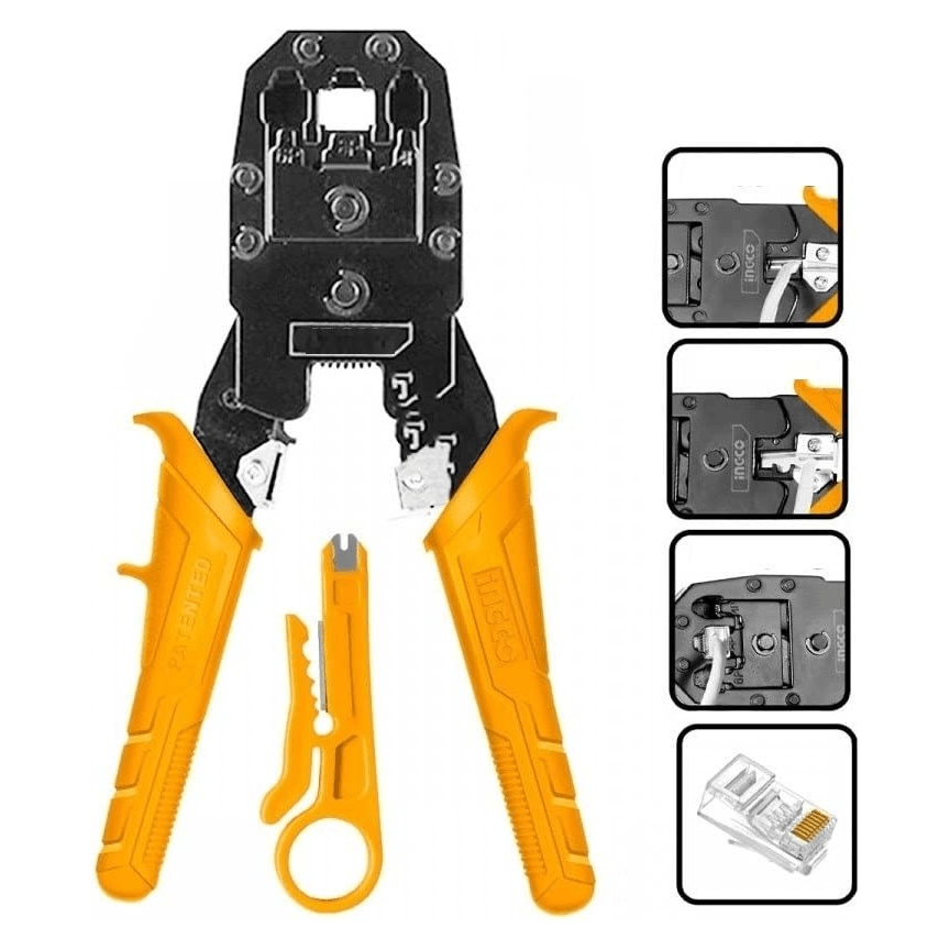 Ingco HMPC1468P Modular Plug Crimper / Crimping Tool - KHM Megatools Corp. Main image