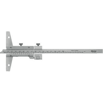Mitutoyo 527-102 Vernier Depth Gauge (VD20) 200mm [Fine Adjustment] - KHM Megatools Corp. Main image