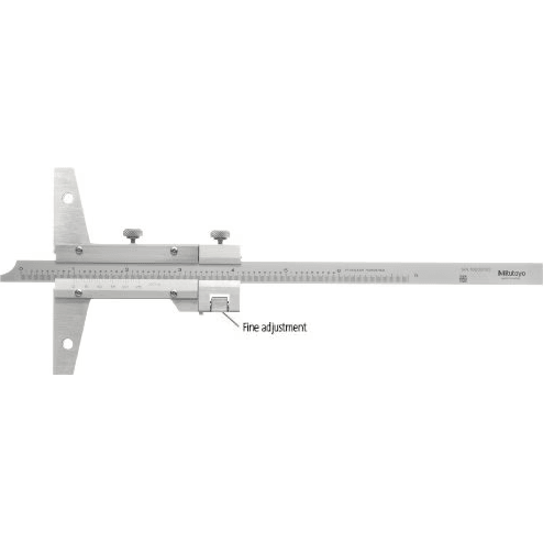 Mitutoyo 527-111 Vernier Depth Gauge (VD6) 6" with Fine Adjustment - KHM Megatools Corp. Main image