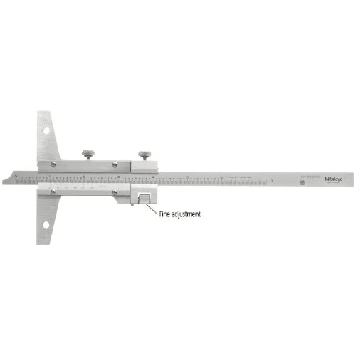 Mitutoyo 527-111 Vernier Depth Gauge (VD6) 6" with Fine Adjustment - KHM Megatools Corp. Main image