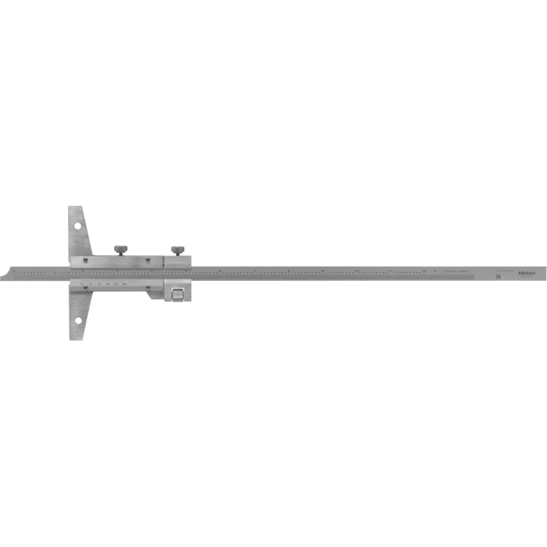 Mitutoyo 527-113 Vernier Depth Gauge (VD12) 12" with Fine Adjustment - KHM Megatools Corp. Main image