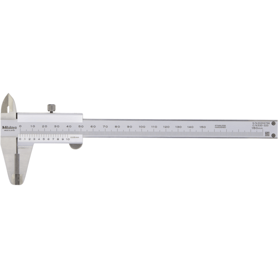 Mitutoyo 530-320 Vernier Caliper Carbide Jaws Out 150mm - KHM Megatools Corp. Main image