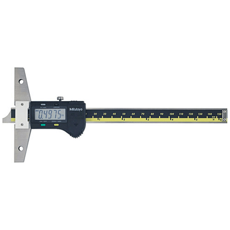 Mitutoyo 571-211-30 Absolute Digimatic Digital Depth Gauge 6" (VDS-6DC) - KHM Megatools Corp. Main image