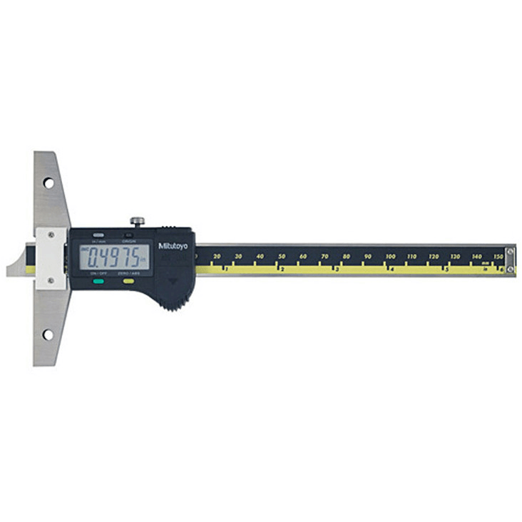 Mitutoyo 571-211-30 Absolute Digimatic Digital Depth Gauge 6" (VDS-6DC) - KHM Megatools Corp.