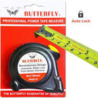 Butterfly Power Steel Tape Measure (Auto-Lock) | Butterfly by KHM Megatools Corp.