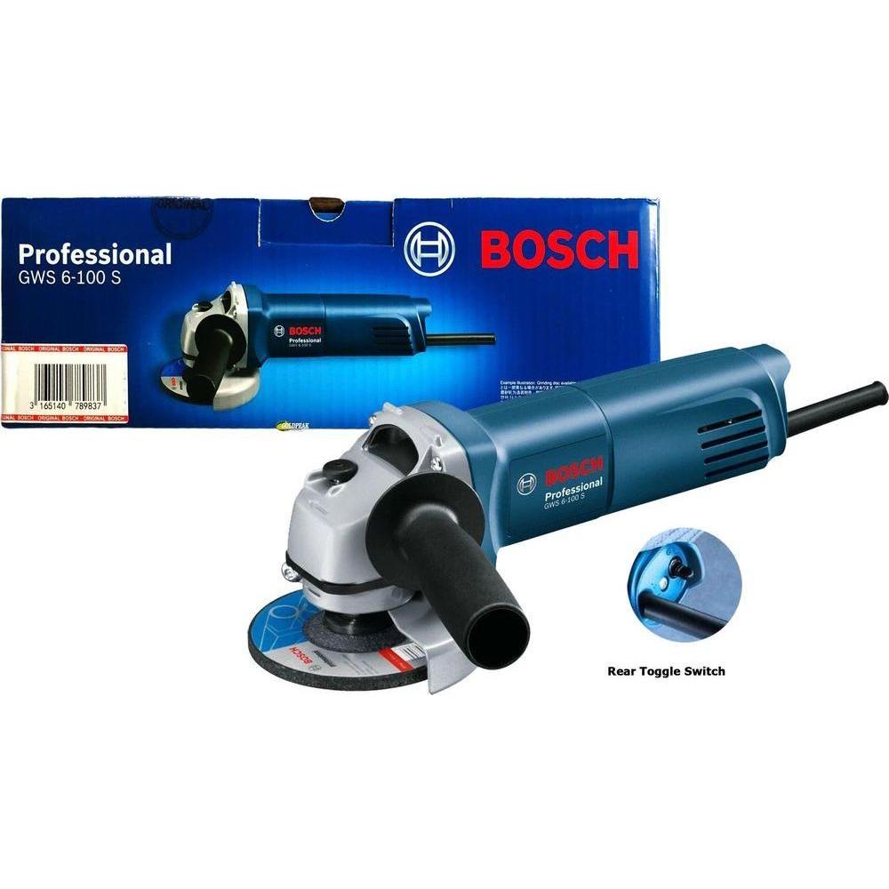 Bosch GWS 6-100 S Angle Grinder - Goldpeak Tools PH Bosch Main image