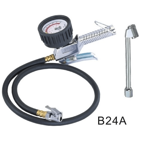 THB Tire Inflator / Tire Pressure Guage with 36" Hose | THB by KHM Megatools Corp. Main image