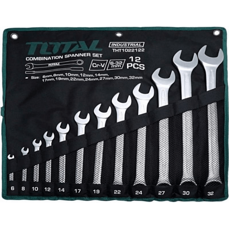 Total THT1022122 Combination Wrench Set 6-32mm | Total by KHM Megatools Corp. Main image